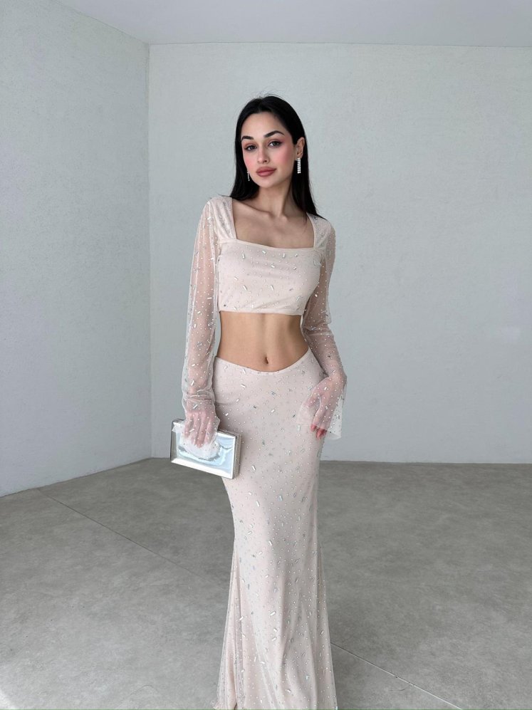 DOMİNİC Takım 2071 - Krem - Mooi Butik