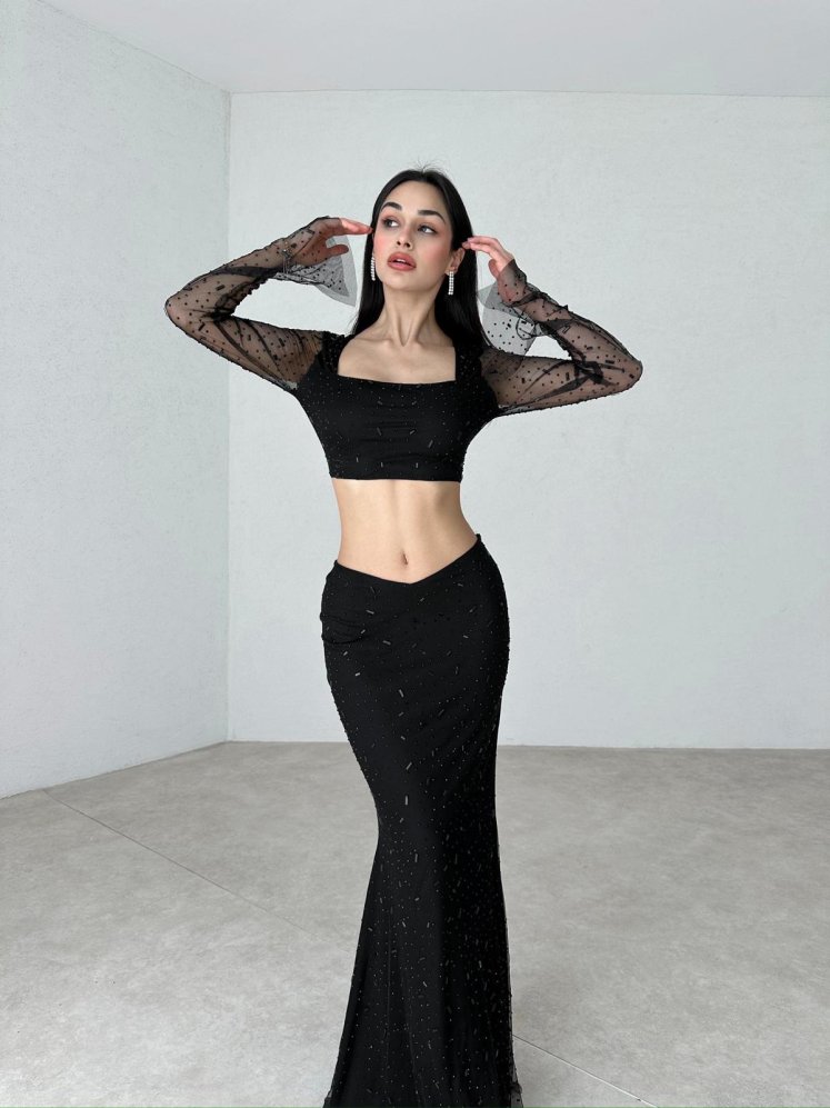 DOMİNİC Takım 2071 - Siyah - Mooi Butik