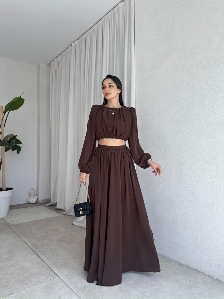 DORİN Takım 8528 - Acı Kahve - Mooi