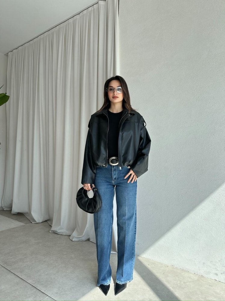 ELARA Ceket 8384 - Siyah - Mooi Butik (1)