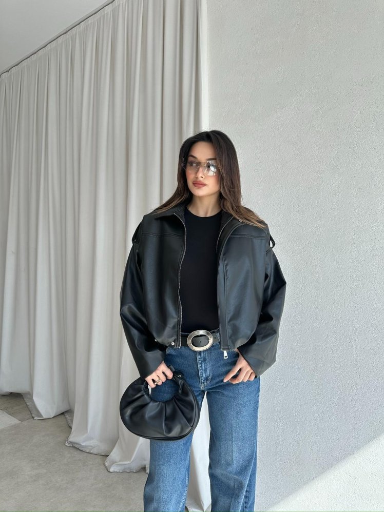 ELARA Ceket 8384 - Siyah - Mooi Butik