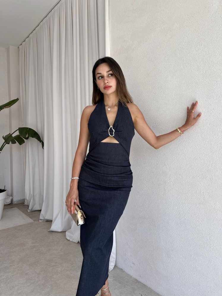 ELİXA Midi Elbise 8345 - Mooi Butik