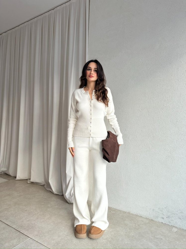 ELON Takım 8763 - Krem - Mooi Butik