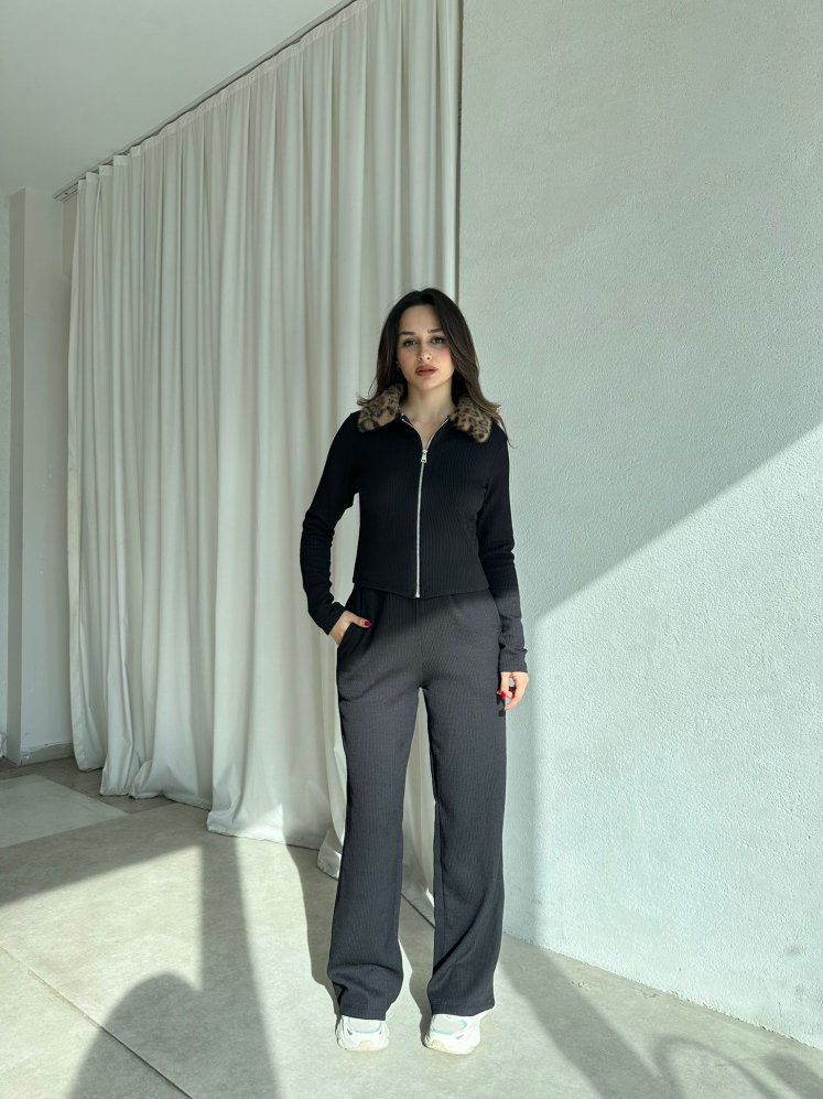 ELORİA Takım 3695 - Siyah - Mooi Butik