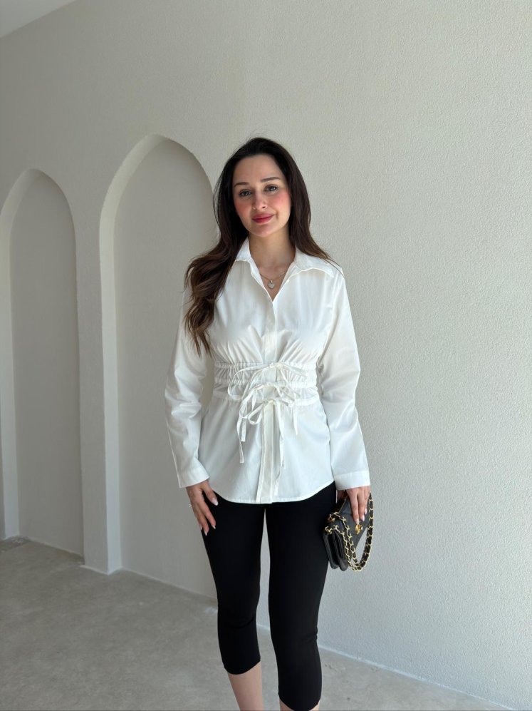 FELİS Gömlek 9965 - Beyaz - Mooi Butik