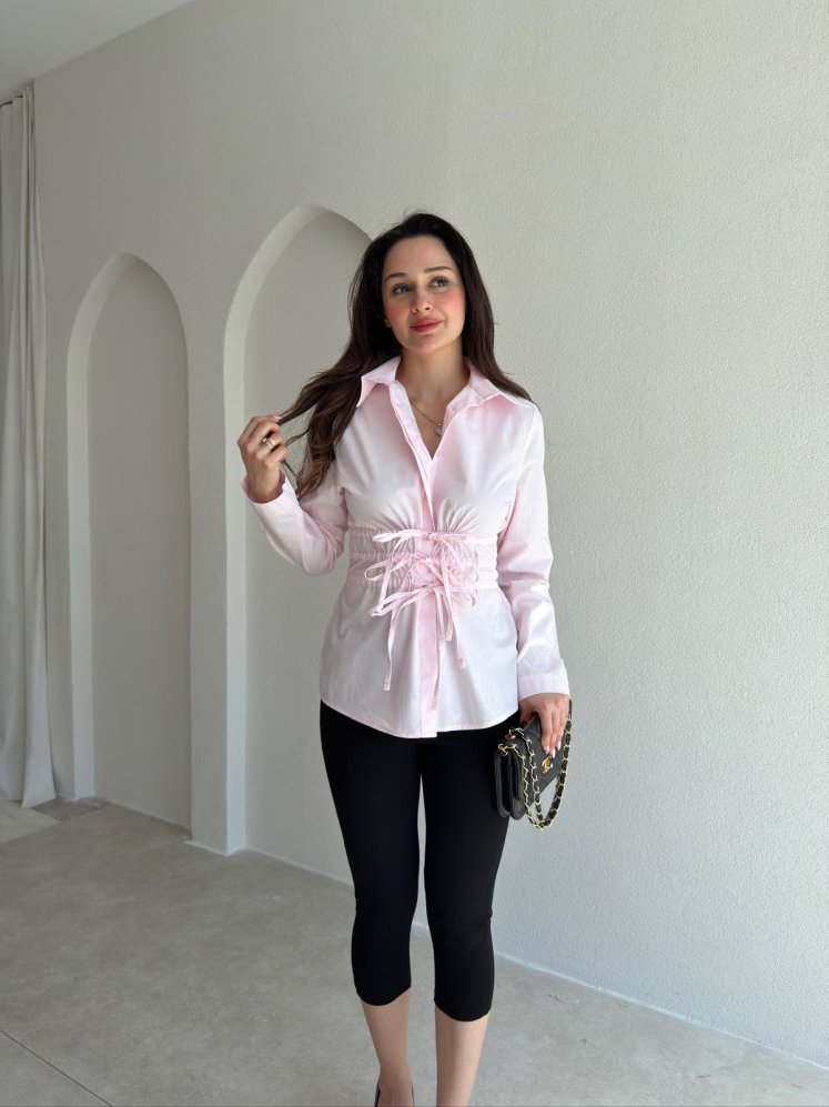 FELİS Gömlek 9965 - Pudra - Mooi Butik