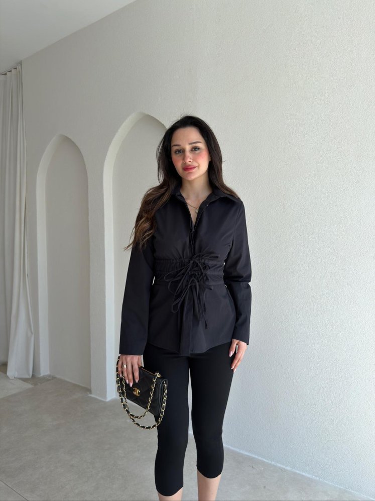 FELİS Gömlek 9965 - Siyah - Mooi Butik