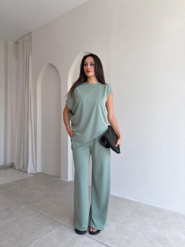 FİONA Takım - 3747- Mint - Mooi Butik