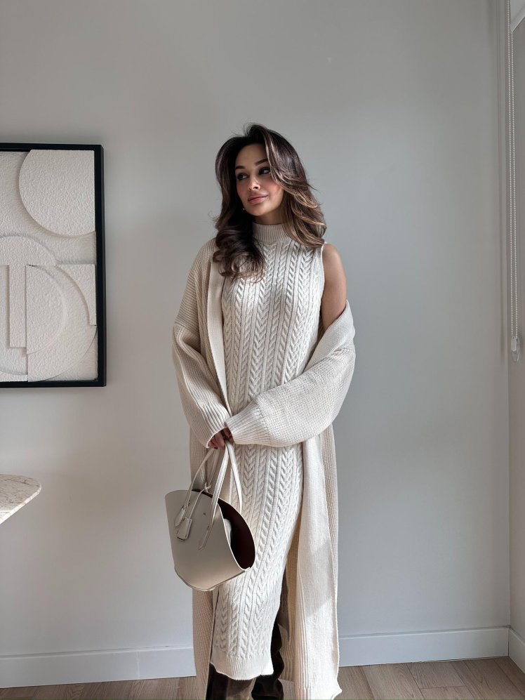 FİONA Takım 6789 - Krem - Mooi Butik