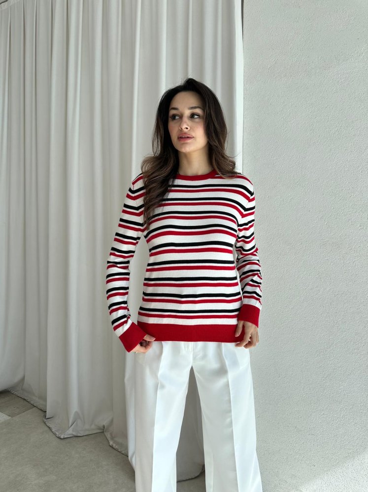 FLEX Kazak 8453 - Kırmızı - Mooi Butik (1)