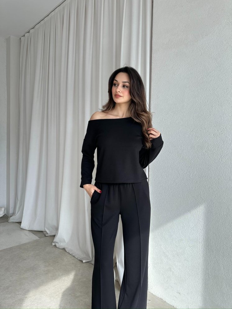 FOREST Takım 8671 - Siyah - Mooi Butik