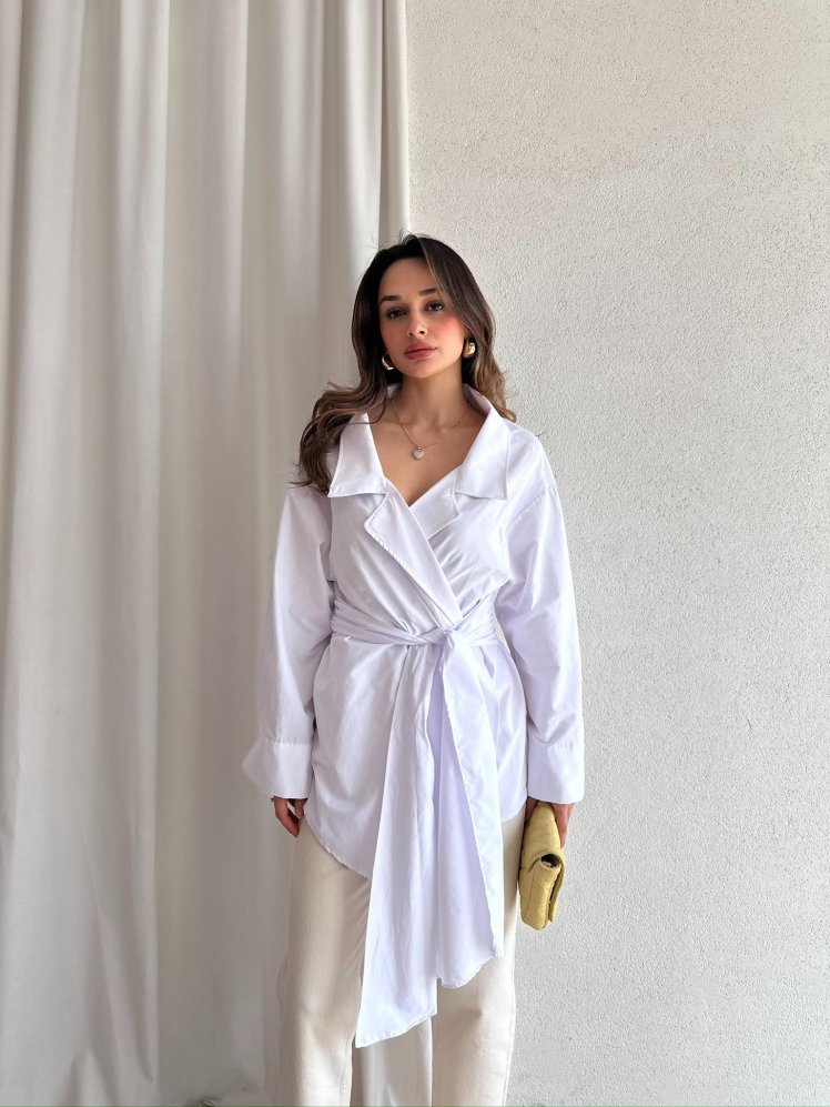 FRESSA Gömlek 2246 - Beyaz - Mooi Butik