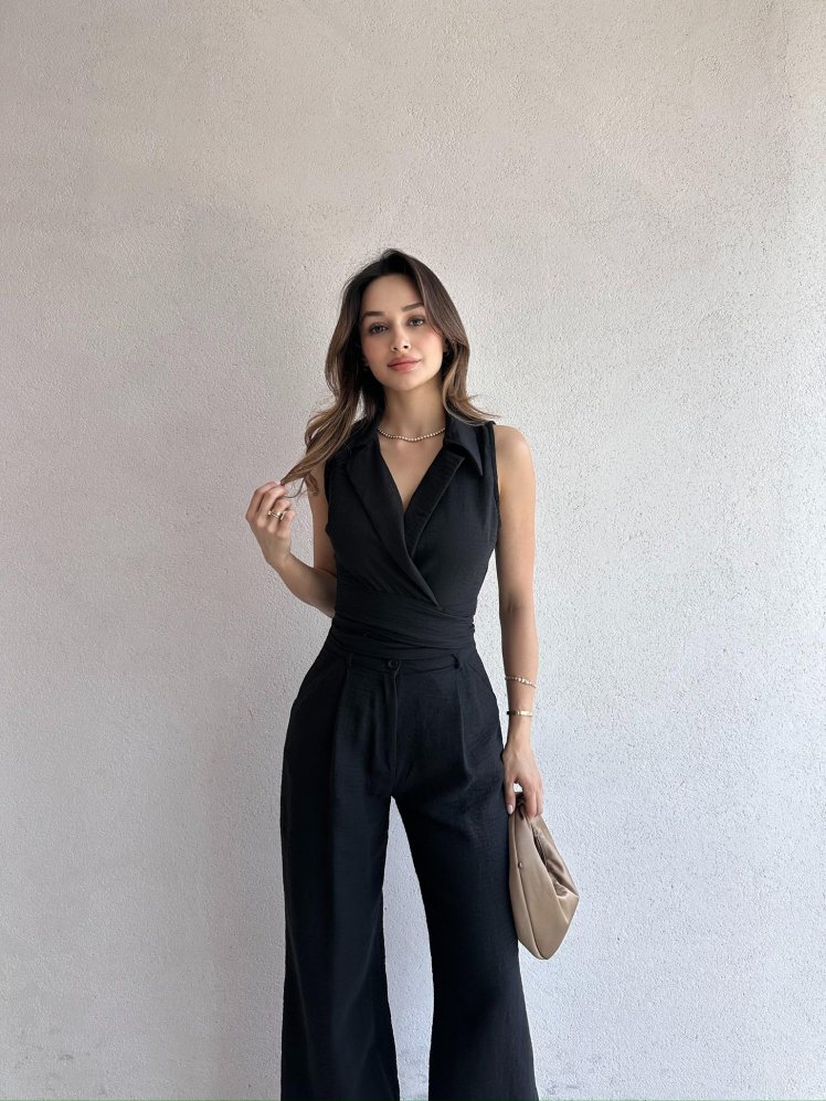 FULVİO Takım 7690 - Siyah - Mooi Butik