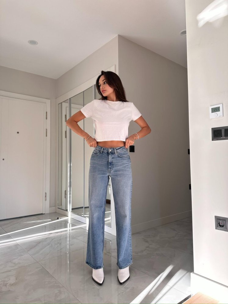 GARCİA Jean 9835 - Buz Mavisi - Mooi Butik