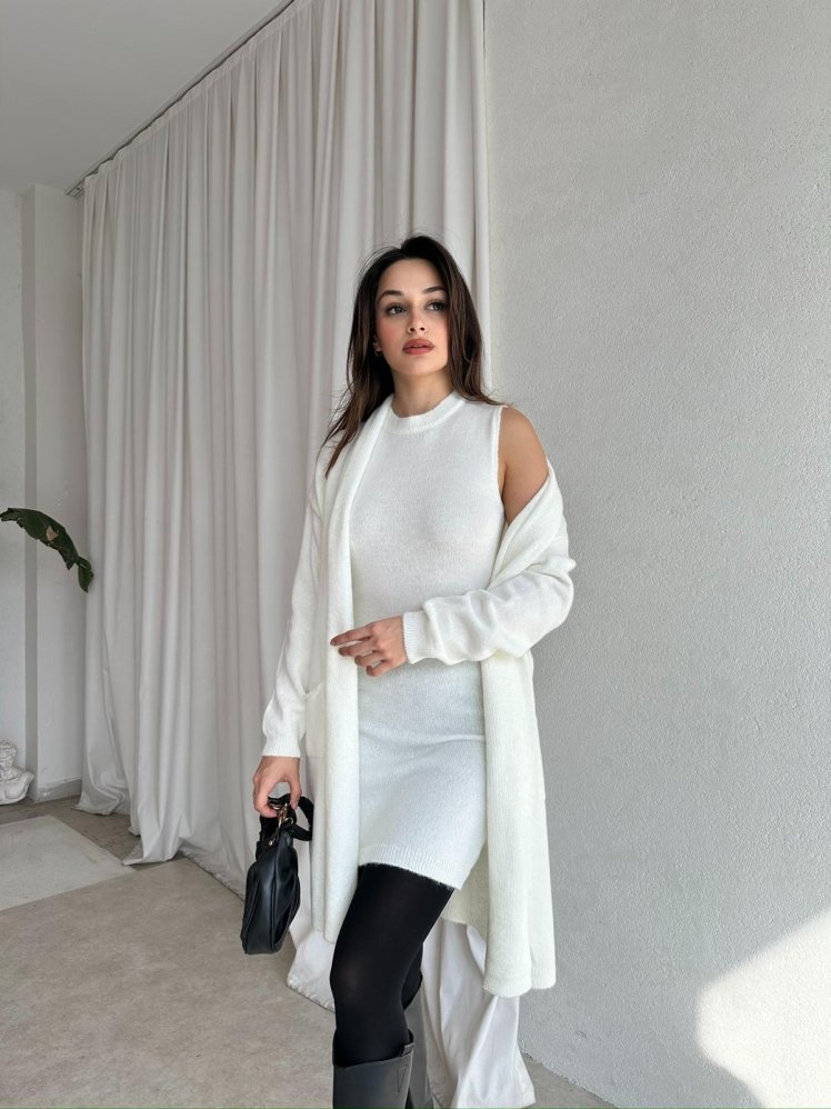 GASOL Takım 0389 - Beyaz - Mooi Butik