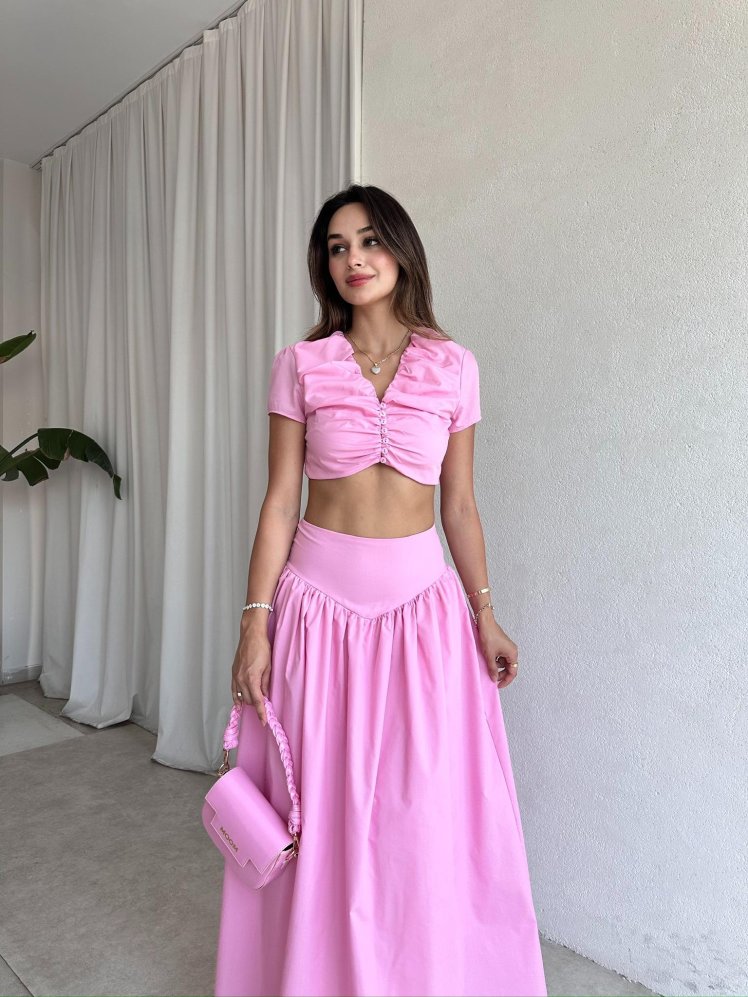 GİLBERT Takım 9483 - Pembe - Mooi Butik