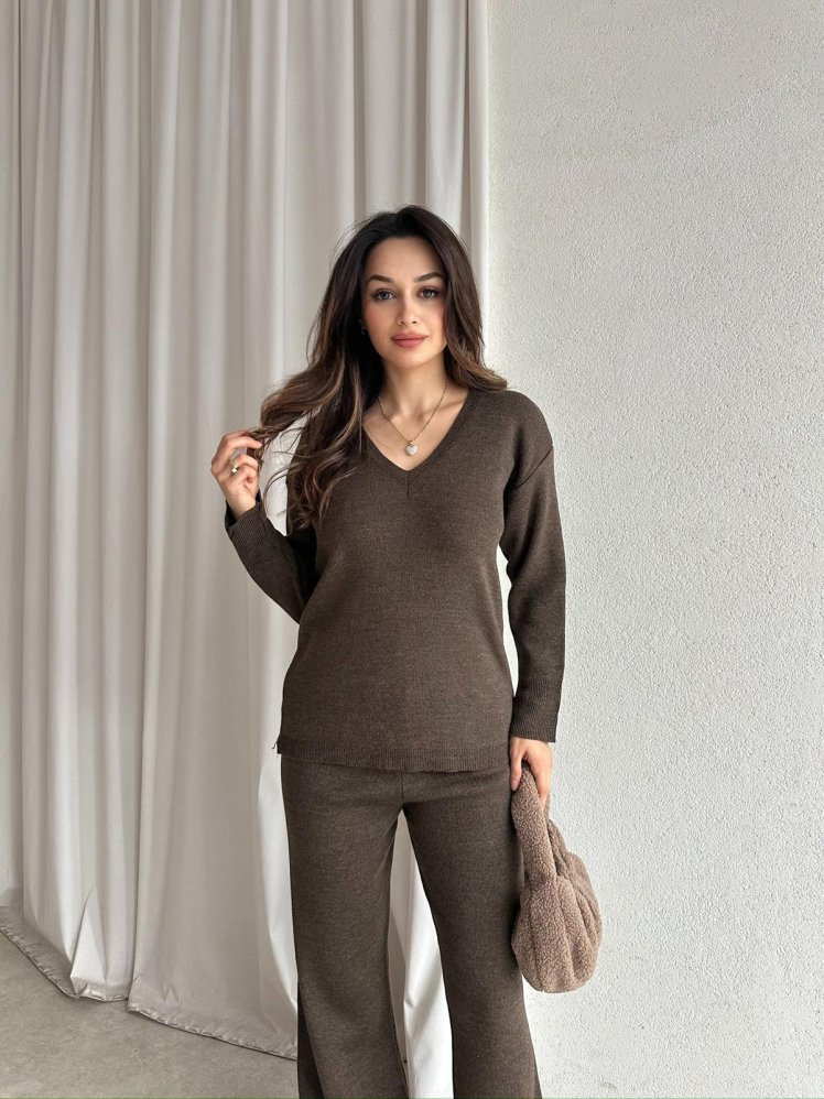 GLAZER Triko Takım 2021 - Acı Kahve - Mooi Butik