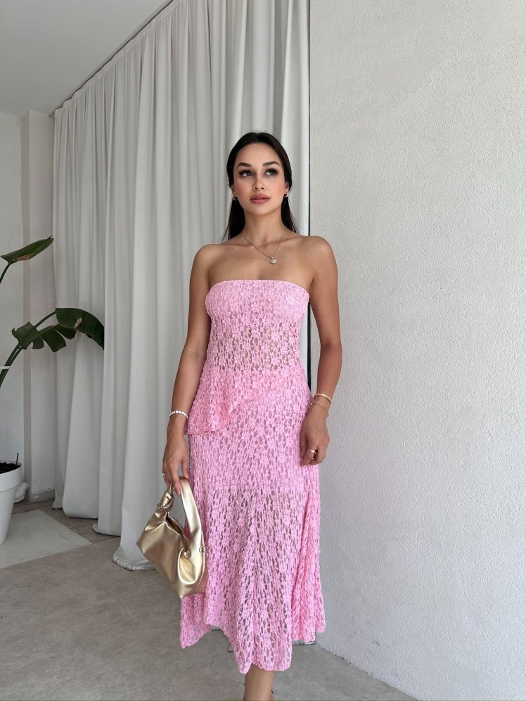 GODDES Takım 8985 - Pembe - Mooi Butik