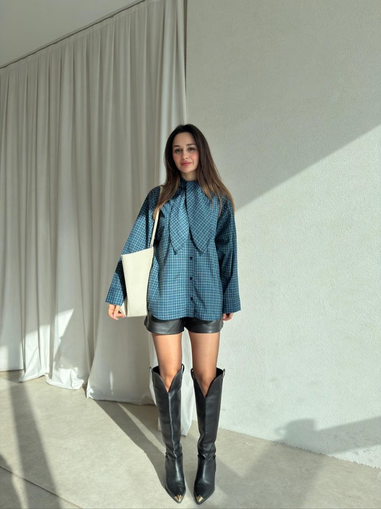 GORFO Gömlek 1489 - Lacivert - Mooi Butik (1)