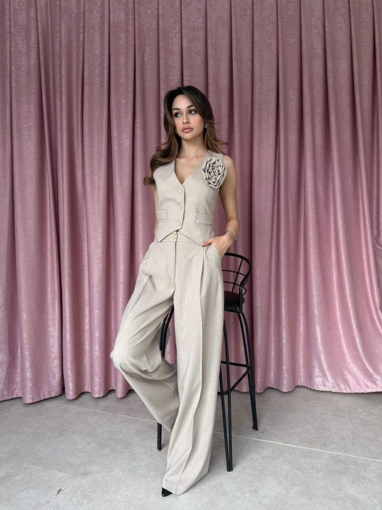 GROMOV Takım 0919 - Krem - Mooi Butik