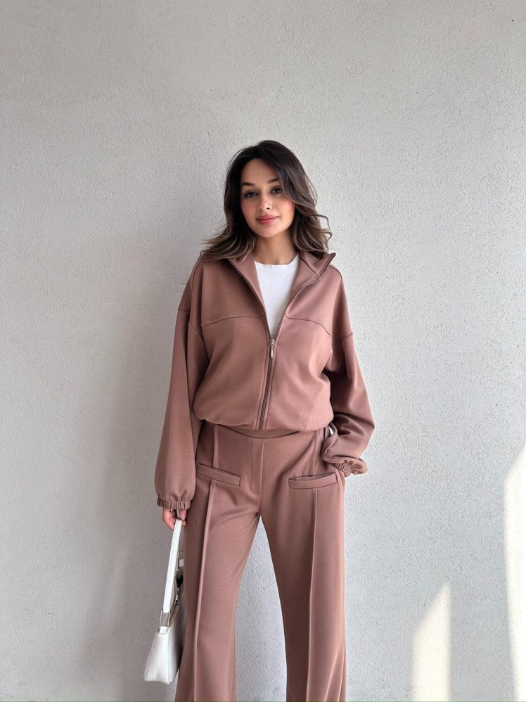 HAGRİD Takım 8005 - Kahverengi - Mooi Butik