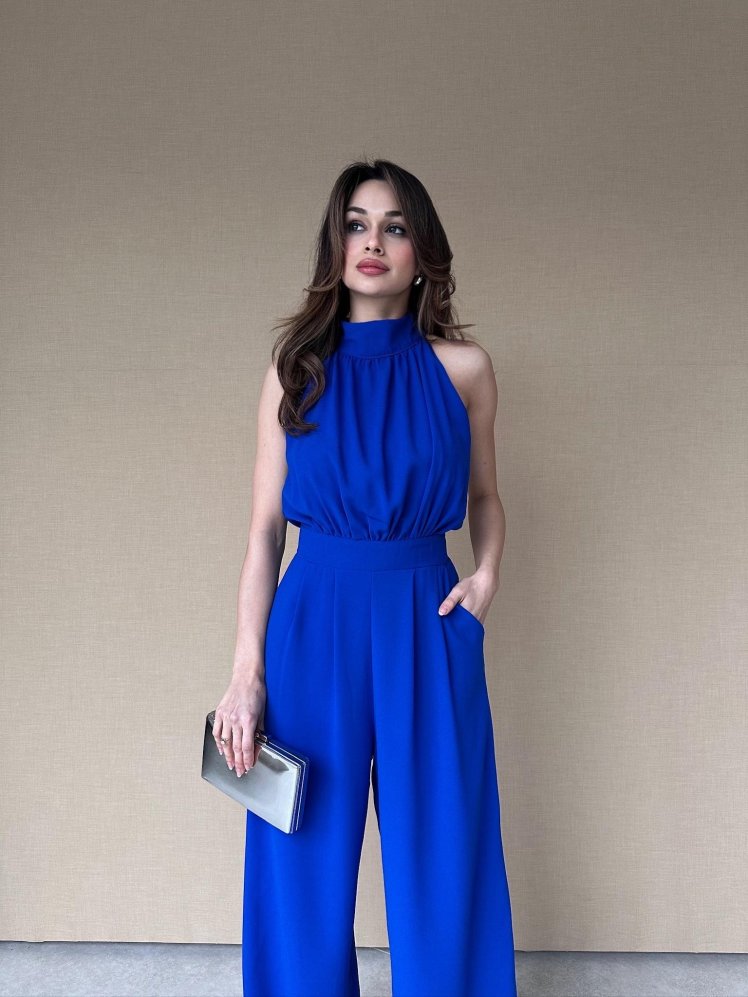 Halter Yaka CROFT Tulum 3361 - Saks Mavi - Mooi Butik