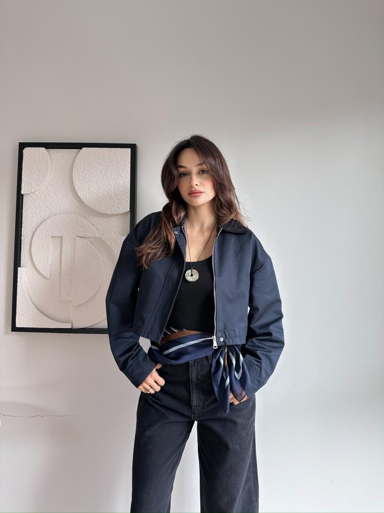 HAMPTON Ceket 8259 - Lacivert - Mooi Butik