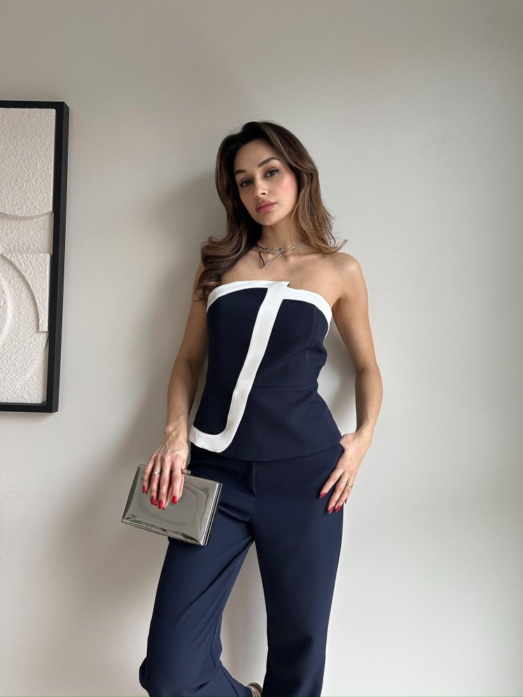 HARLOWE Takım 2839 - Lacivert - Mooi Butik