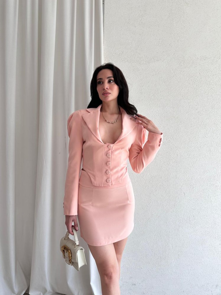 HAWEN Takım 4385 - Pembe - Mooi Butik