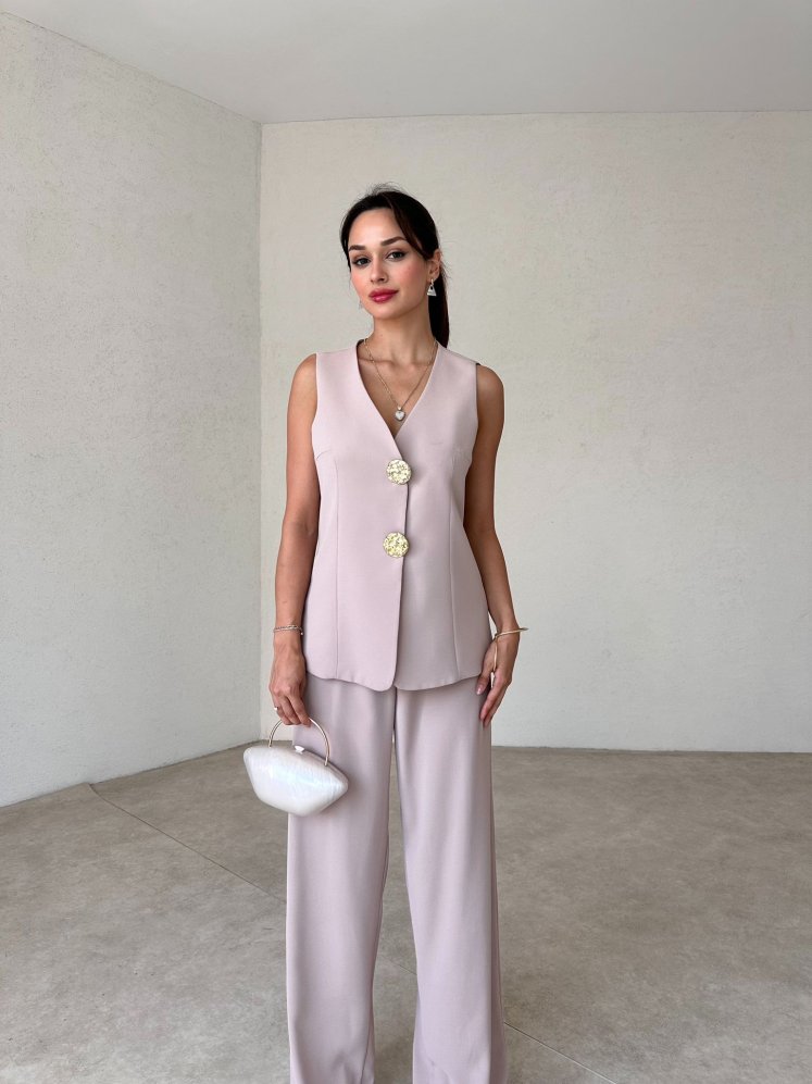 HENRY Takım - Krem - Mooi Butik