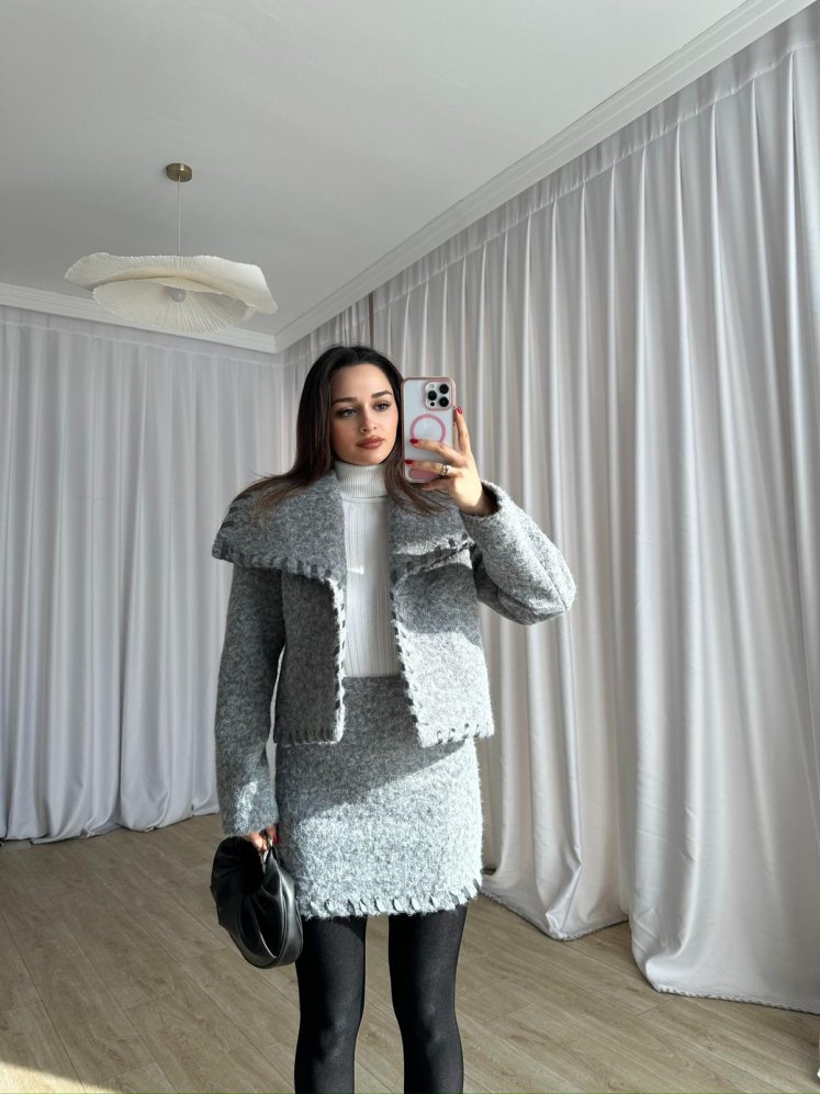 HOLGER Takım 9968 - Gri - Mooi Butik