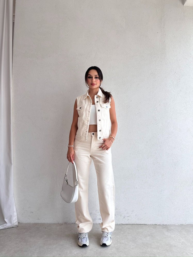 İBİZA Takım 8203- Krem - Mooi Butik