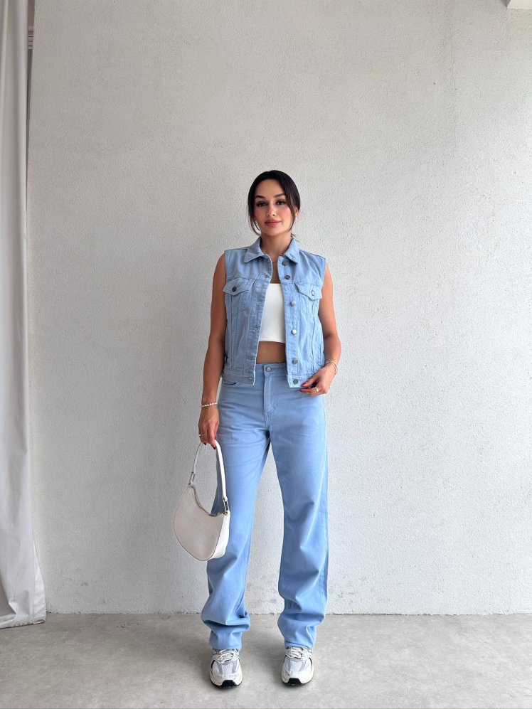 İBİZA Takım 8203- Mavi - Mooi Butik