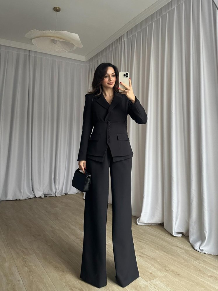 JANSET Üçlü Takım 8779 - Siyah - Mooi Butik