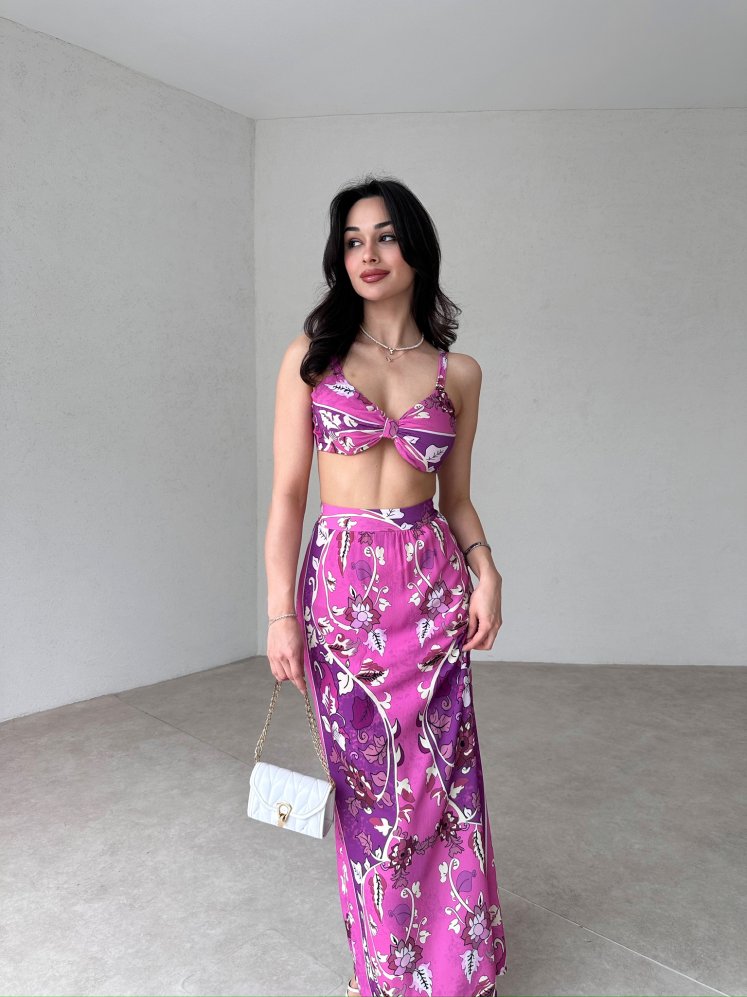 JARROW Takım 2301 - Mor - Mooi Butik