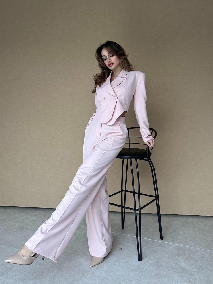 JAZZ Takım 7286 - Pudra - Mooi Butik