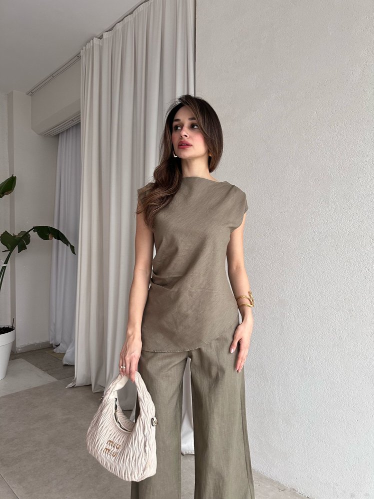 JESPO Takım 3320 - Haki - Mooi Butik