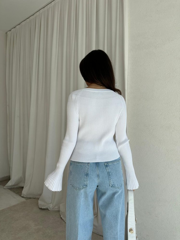 JUDGE Hırka 8341 - Beyaz - Mooi Butik (1)