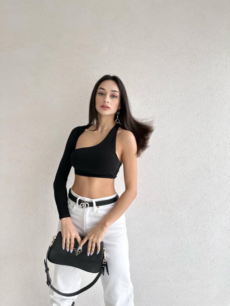 Donatello Crop 4135 - Siyah - Mooi Butik