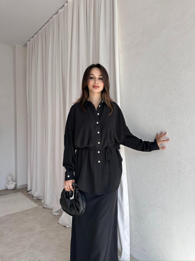 KARİNA Takım 8290 - Siyah - Mooi Butik