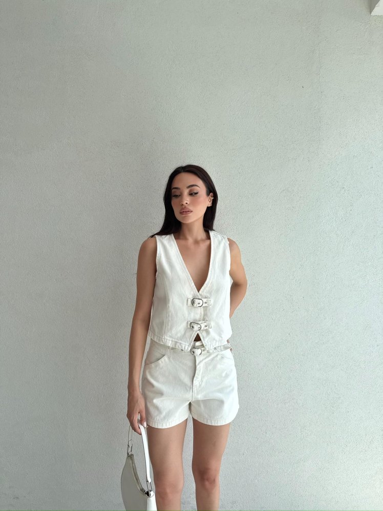 KHUSHİ Takım 4781 - Beyaz - Mooi Butik