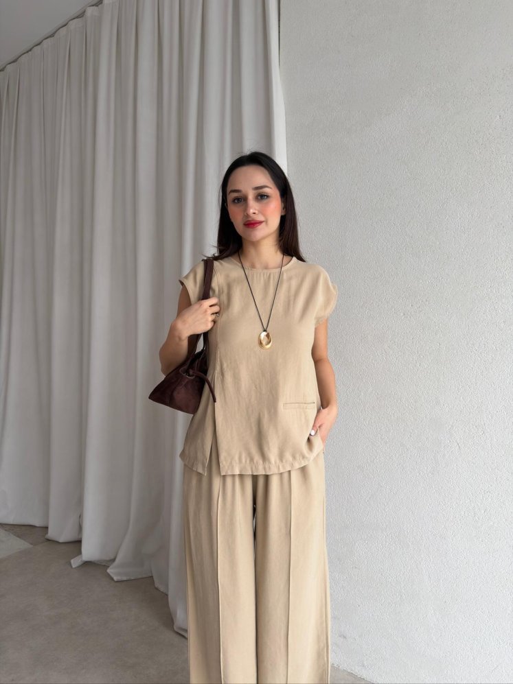  KİNG Takım 8766 - Vizon - Mooi Butik