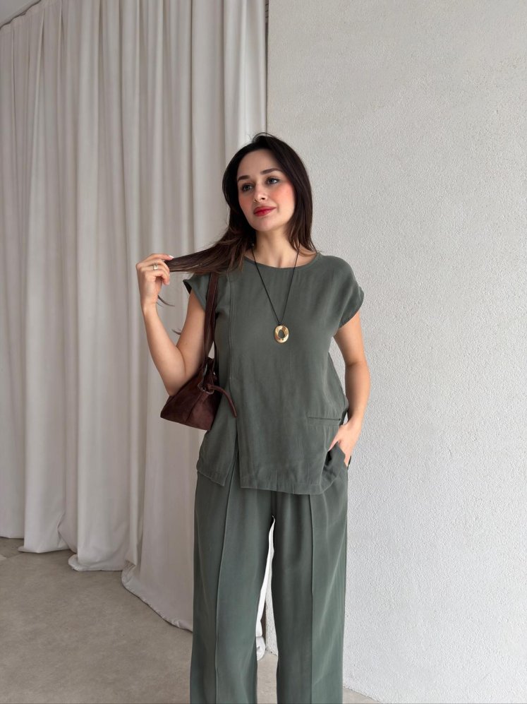  KİNG Takım 8766 - Yeşil - Mooi Butik