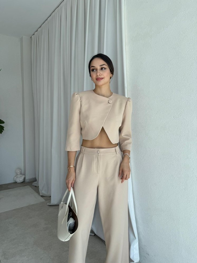 KOİ Takım 8593- Krem - Mooi