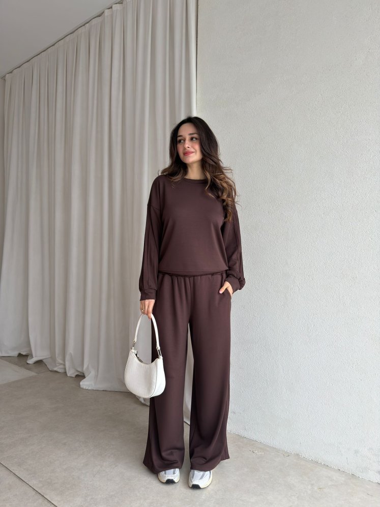 LAKERS Takım 8879 - Acı Kahve - Mooi Butik