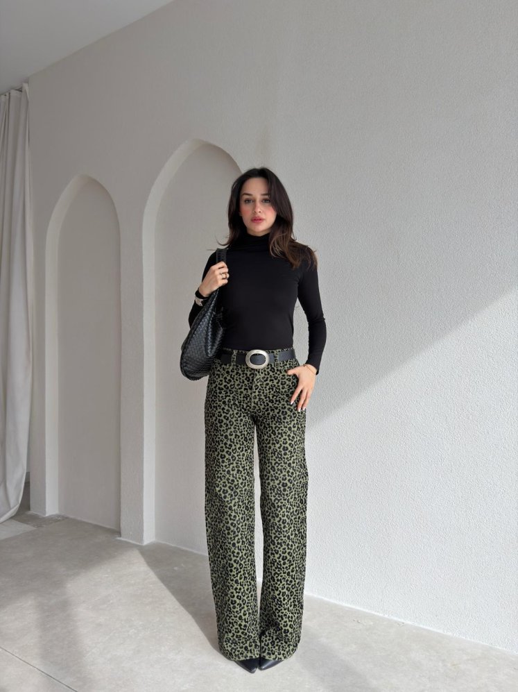 LAWTON Jean 8986 - Leopar - Mooi Butik