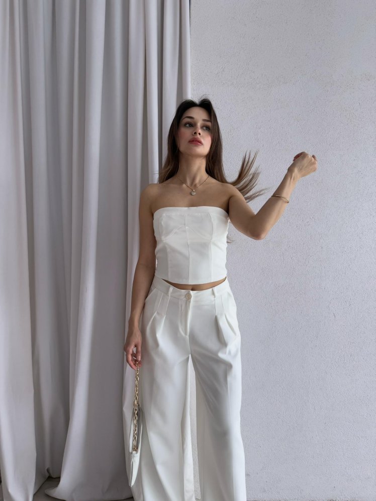 LEAF Takım 7893 - Beyaz - Mooi Butik