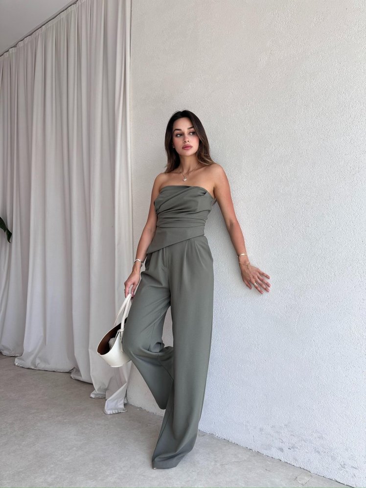 LENDORF Takım 8478 - Haki - Mooi Butik