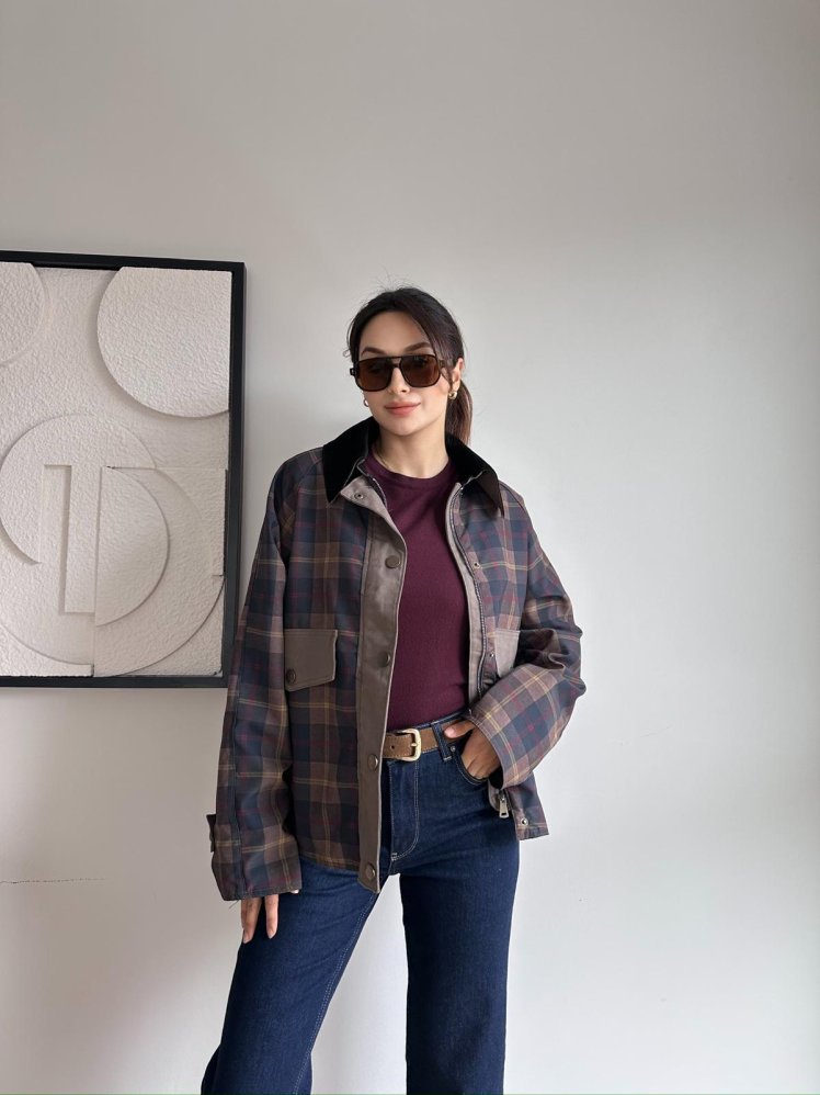 LEON Ceket 8186 - Kahverengi - Mooi Butik