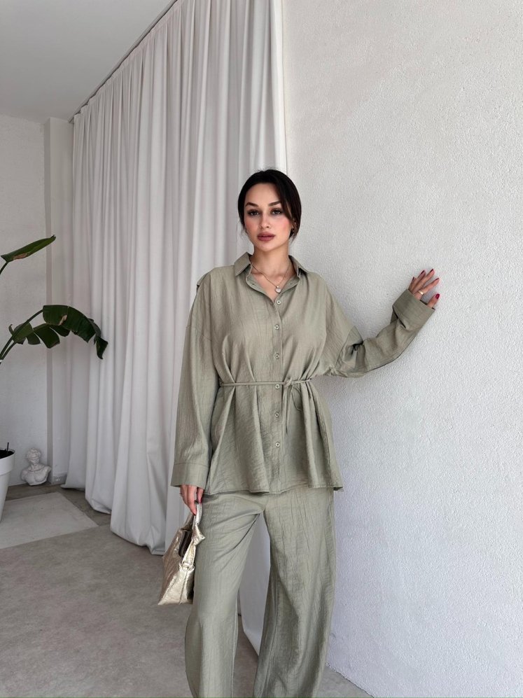 LİBRE Takım 8169 - Haki - Mooi Butik